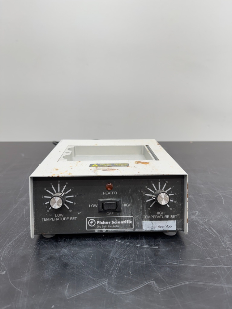 Image of Fisher Scientific Dry Block Heater 2 Position Lab Heating Block